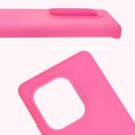 Carcasa Bizon Soft compatibila cu Realme GT 6 / 6T / Neo 6 / Neo 6 SE, Roz 6 - lerato.ro
