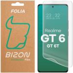 Folie protectie Bizon Hydrogel compatibila cu Realme GT 6 / 6T, Transparent 2 - lerato.ro