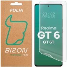 Folii protectie telefoane Realme, Folie protectie Bizon Hydrogel compatibila cu Realme GT 6 / 6T, Transparent, lerato.ro