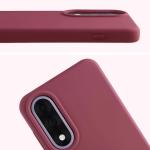 Carcasa Bizon Soft compatibila cu OnePlus Nord 5, Dark Purple 6 - lerato.ro