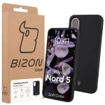 Carcasa Bizon Soft compatibila cu OnePlus Nord 5, Negru 8 - lerato.ro