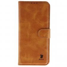 Huse si carcase OnePlus , Husa flip cover Bizon Pocket compatibila cu OnePlus Nord 5, Maro, lerato.ro