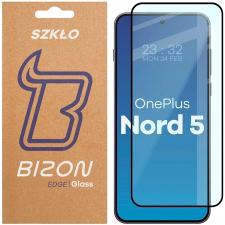 Folii protectie telefoane OnePlus, Folie sticla securizata Bizon Glass Edge 2 compatibila cu OnePlus Nord 5, Negru, lerato.ro