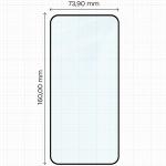 Folie sticla securizata Bizon Glass Edge 2 compatibila cu OnePlus Nord 5, Negru 3 - lerato.ro