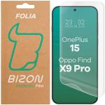 Folie protectie Bizon Hydrogel compatibila cu Oppo Find X9 Pro, Transparent 2 - lerato.ro