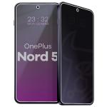 Folie sticla hibrid Bizon Glass Mule Shadow Privacy compatibila cu OnePlus Nord 5, Negru 4 - lerato.ro
