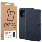 Husa flip cover Bizon Pocket compatibila cu Motorola Edge 70, Navy Blue 7 - lerato.ro