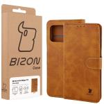 Husa flip cover Bizon Pocket compatibila cu Motorola Edge 70, Maro 7 - lerato.ro