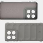 Carcasa Bizon Tur compatibila cu Motorola Edge 70, Light Grey 7 - lerato.ro
