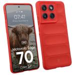 Carcasa Bizon Tur compatibila cu Motorola Edge 70, Rosu 3 - lerato.ro