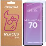 Folie sticla hibrid Bizon Glass Mule compatibila cu Motorola Edge 70, Transparent 4 - lerato.ro