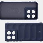 Carcasa Bizon Tur compatibila cu Motorola Edge 70, Dark Blue 7 - lerato.ro