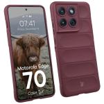 Carcasa Bizon Tur compatibila cu Motorola Edge 70, Dark Purple 3 - lerato.ro