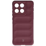 Carcasa Bizon Tur compatibila cu Motorola Edge 70, Dark Purple 2 - lerato.ro