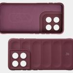 Carcasa Bizon Tur compatibila cu Motorola Edge 70, Dark Purple 7 - lerato.ro