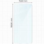 Set 2 folii sticla securizata Bizon Glass Clear Duo compatibile cu Motorola Edge 70, Transparent 3 - lerato.ro