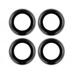 Folie sticla securizata camera foto Bizon Glass Snap Lens compatibila cu Motorola Edge 70, Negru 3 - lerato.ro