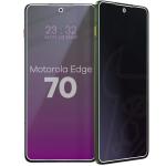 Folie sticla hibrid Bizon Glass Mule Shadow Privacy compatibila cu Motorola Edge 70, Negru 4 - lerato.ro