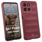 Carcasa Bizon Tur compatibila cu Motorola Moto G57 Power / G67 Power, Dark Purple 3 - lerato.ro