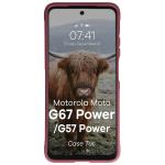Carcasa Bizon Tur compatibila cu Motorola Moto G57 Power / G67 Power, Dark Purple 6 - lerato.ro