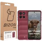 Carcasa Bizon Tur compatibila cu Motorola Moto G57 Power / G67 Power, Dark Purple 9 - lerato.ro