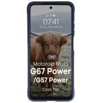 Carcasa Bizon Tur compatibila cu Motorola Moto G57 Power / G67 Power, Dark Blue 6 - lerato.ro