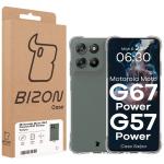 Carcasa Bizon Salpa compatibila cu Motorola Moto G57 Power / G67 Power, Transparent 8 - lerato.ro