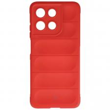 Huse si carcase Motorola Moto G67 Power, Carcasa Bizon Tur compatibila cu Motorola Moto G57 Power / G67 Power, Rosu, lerato.ro