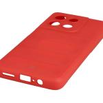 Carcasa Bizon Tur compatibila cu Motorola Moto G57 Power / G67 Power, Rosu 4 - lerato.ro
