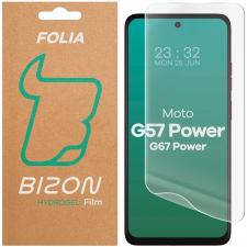 Folii protectie Motorola Moto G57 Power, Folie protectie Bizon Glass Hydrogel compatibila cu Motorola Moto G57 Power / G67 Power, Transparent, lerato.ro