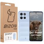 Carcasa Bizon Tur compatibila cu Motorola Moto G57 Power / G67 Power, Light Blue 9 - lerato.ro