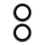 Folie sticla securizata camera foto Bizon Glass Snap Lens compatibila cu Motorola Moto G57 Power / G67 Power, Negru 3 - lerato.ro