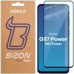 Folie sticla securizata Bizon Glass Edge 2 compatibila cu Motorola Moto G57 Power / G67 Power, Negru 2 - lerato.ro