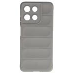 Carcasa Bizon Tur compatibila cu Motorola Moto G57 Power / G67 Power, Light Grey 2 - lerato.ro