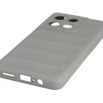 Carcasa Bizon Tur compatibila cu Motorola Moto G57 Power / G67 Power, Light Grey 4 - lerato.ro