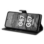 Husa flip cover Bizon Pocket compatibila cu Motorola Moto G57 Power / G67 Power, Negru 6 - lerato.ro