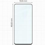 Set 2 folii sticla securizata Bizon Glass Edge 2 compatibile cu Motorola Moto G57 Power / G67 Power, Negru 3 - lerato.ro