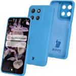 Carcasa Bizon Soft compatibila cu Motorola Moto G15 / G15 Power, Albastru 3 - lerato.ro