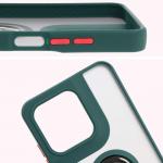 Carcasa Bizon Hybrid Ring compatibila cu Motorola Moto G15 / G15 Power, Verde 4 - lerato.ro