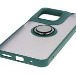 Carcasa Bizon Hybrid Ring compatibila cu Motorola Moto G15 / G15 Power, Verde 6 - lerato.ro