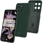 Carcasa Bizon Soft compatibila cu Motorola Moto G15 / G15 Power, Dark Green 3 - lerato.ro