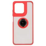 Carcasa Bizon Hybrid Ring compatibila cu Motorola Moto G15 / G15 Power, Rosu 2 - lerato.ro