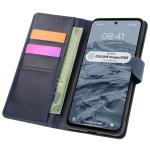 Husa flip cover Bizon Pocket compatibila cu Motorola Moto G15 / G15 Power / G05, Navy Blue 3 - lerato.ro