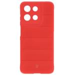 Carcasa Bizon Tur compatibila cu Motorola Moto G15 / G15 Power, Rosu 2 - lerato.ro