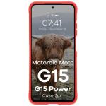 Carcasa Bizon Tur compatibila cu Motorola Moto G15 / G15 Power, Rosu 6 - lerato.ro