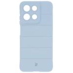 Carcasa Bizon Tur compatibila cu Motorola Moto G15 / G15 Power, Light Blue 2 - lerato.ro