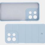 Carcasa Bizon Tur compatibila cu Motorola Moto G15 / G15 Power, Light Blue 7 - lerato.ro