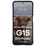 Carcasa Bizon Tur compatibila cu Motorola Moto G15 / G15 Power, Dark Blue 6 - lerato.ro