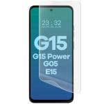 Set 2 folii protectie Bizon Glass Hydrogel compatibile cu Motorola Moto G15 / G15 Power / G05 / E15, Transparent 5 - lerato.ro