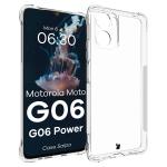 Carcasa Bizon Salpa compatibila cu Motorola Moto G06 4G / G06 Power 4G, Transparent 3 - lerato.ro